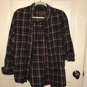 Plaid multicolor flannel